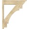 Ekena Millwork Merced Traditional Rough Sawn Outlooker, Douglas Fir, 8"W x 34"D x 40"H OUT08X34X40MRC01RDF - alternate 2